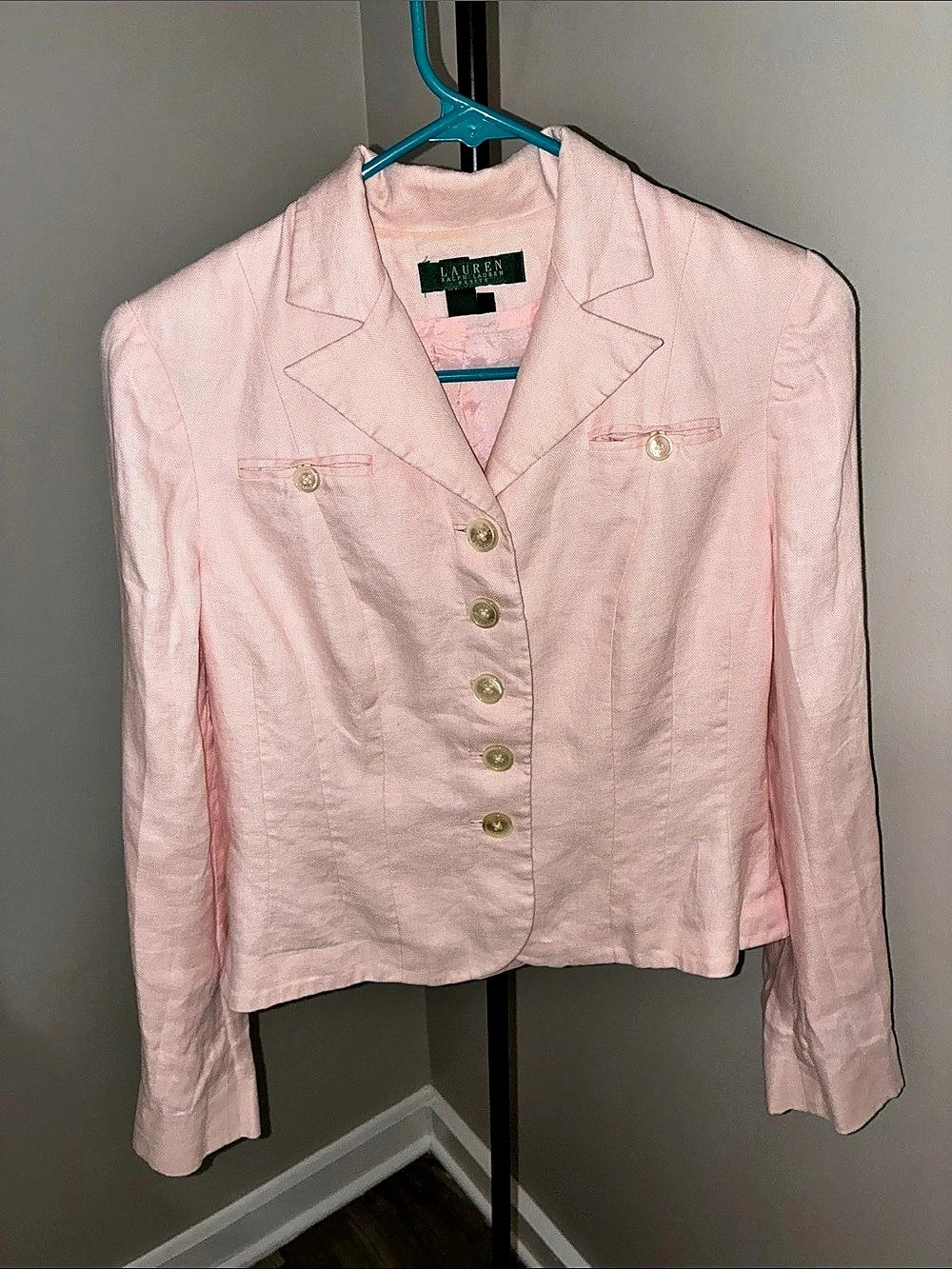 Lauren Ralph Lauren Blazer Pink Size 6P